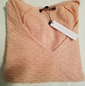Lightweight v-neck sweater.